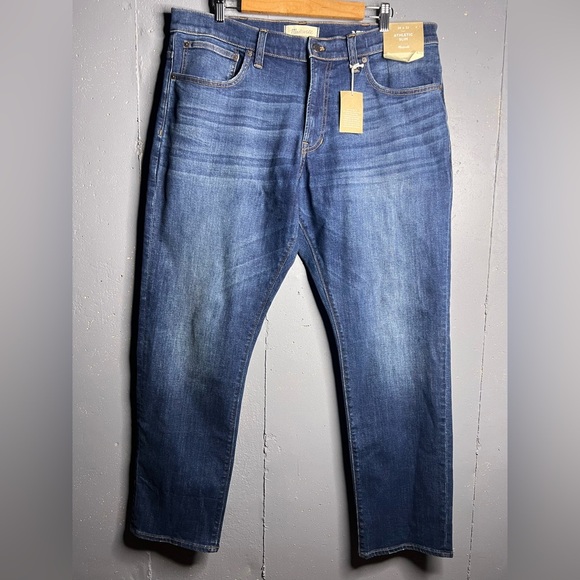 Madewell Athletic Slim Mens Jeans Sz 38w 32L - Picture 1 of 11